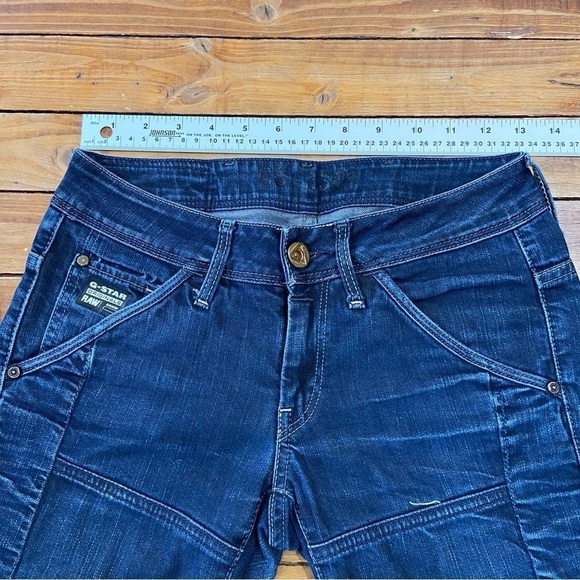 G-star Elva tapered leg jeans mid rise skinny blue - Picture 8 of 12